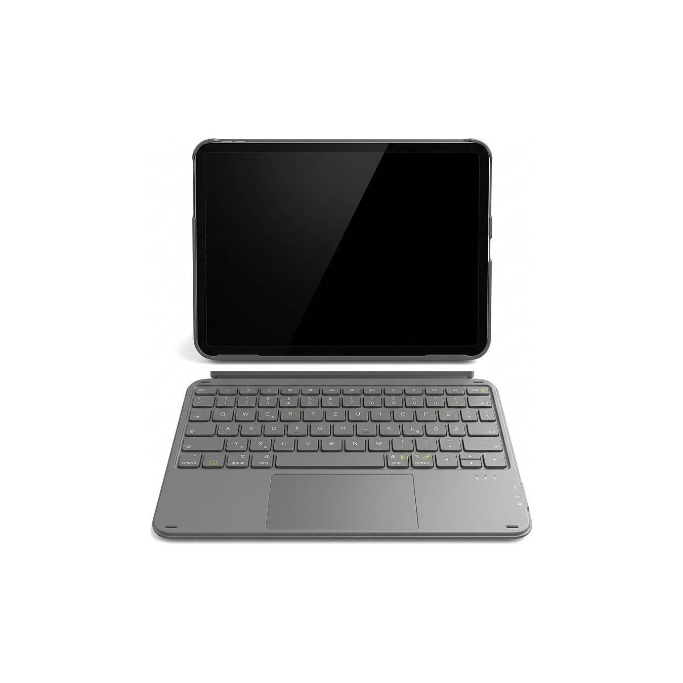 Buy inateck Keyboard iPad 11' QWERTZ black gray in Cyprus, Nicosia, Limassol, Larnaka, Pafos