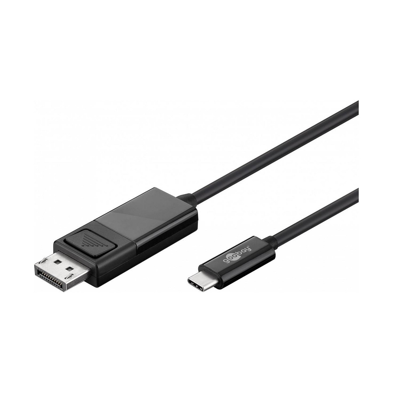Buy Goobay USB-C auf DisplayPort Kabel, Schwarz 4k@60Hz, 1,20 m in Cyprus, Nicosia, Limassol, Larnaka, Pafos