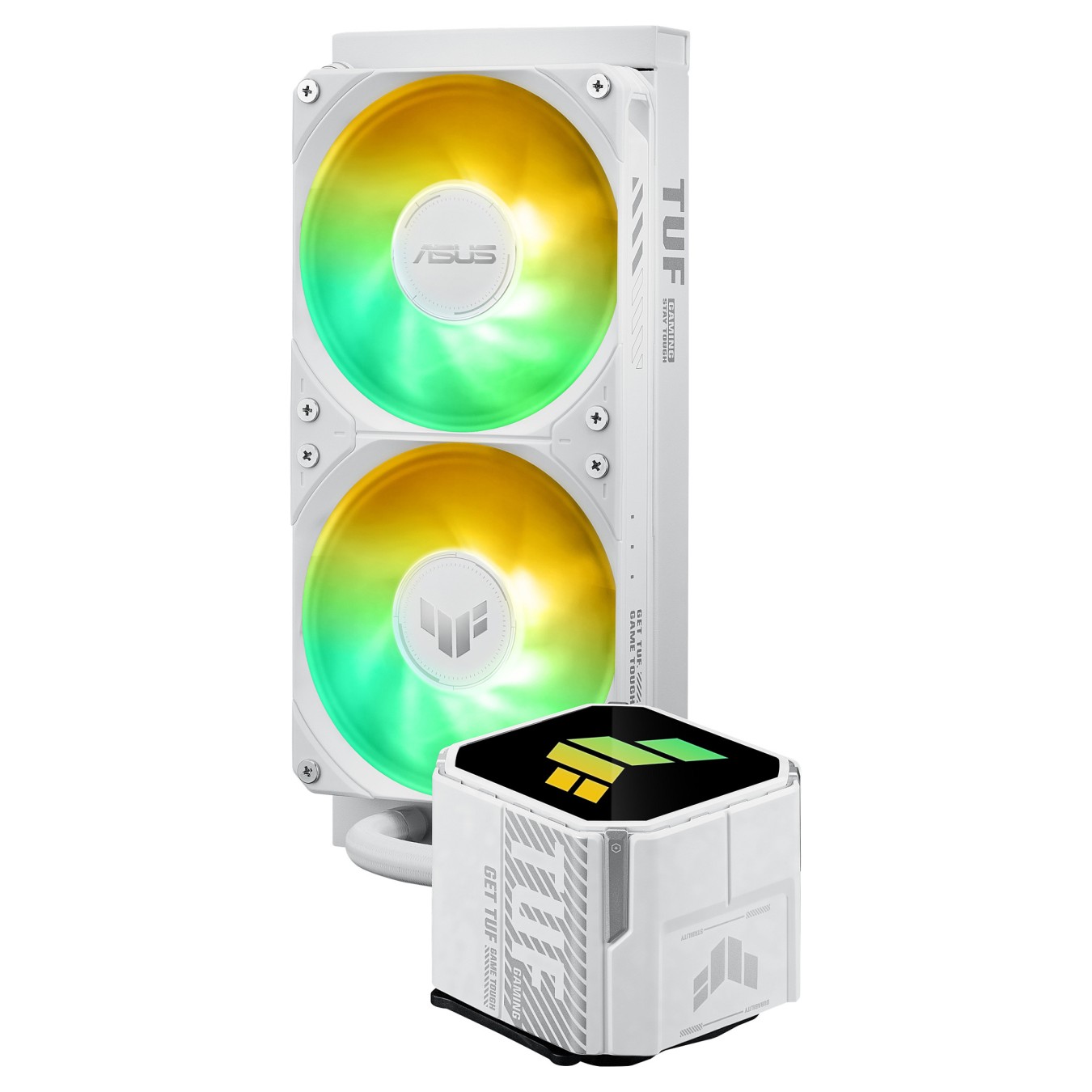 Buy K ASUS TUF Gaming LC III 240 ARGB weiß AIO Wasserkühlung für CPUs in Cyprus, Nicosia, Limassol, Larnaka, Pafos