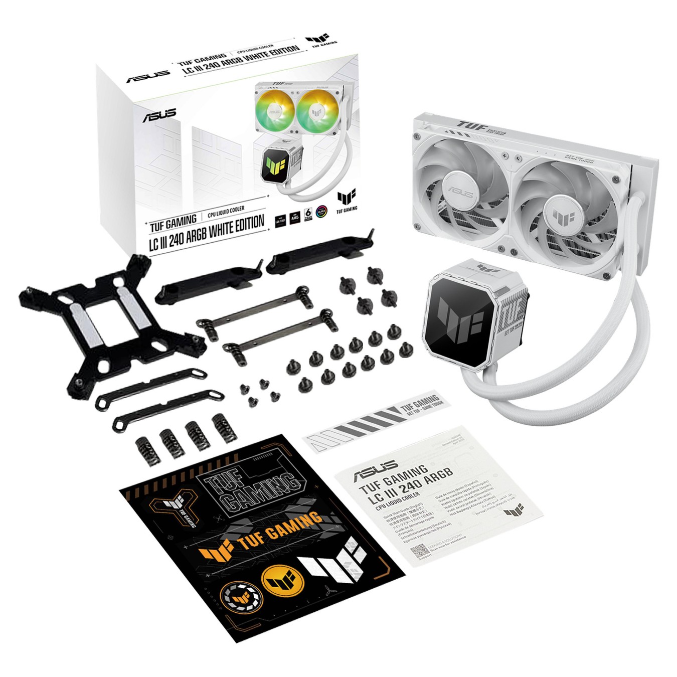 Buy K ASUS TUF Gaming LC III 240 ARGB weiß AIO Wasserkühlung für CPUs in Cyprus, Nicosia, Limassol, Larnaka, Pafos