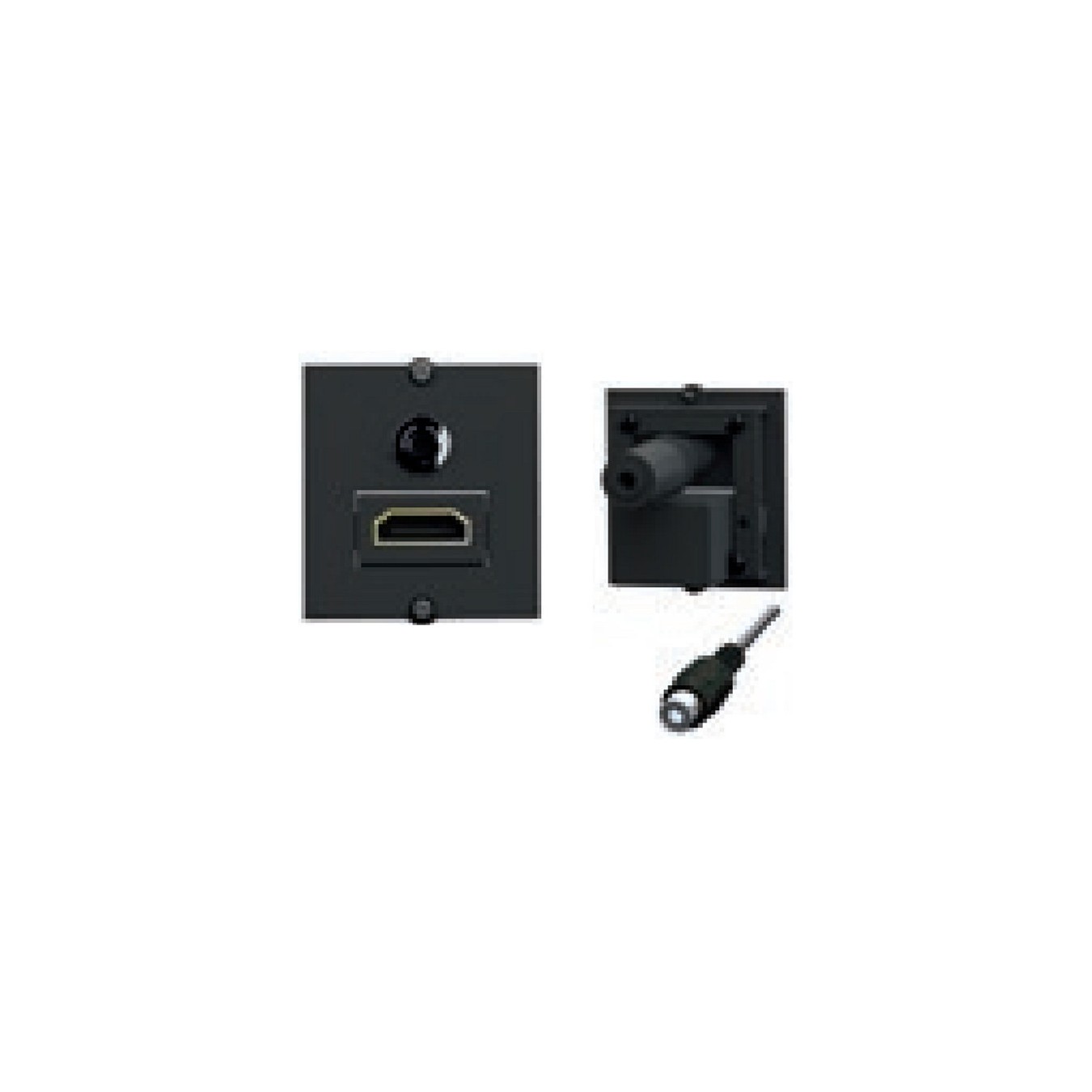 Buy BACHMANN Rahmen 1xHDMI 90+1xMiniklinke in Cyprus, Nicosia, Limassol, Larnaka, Pafos