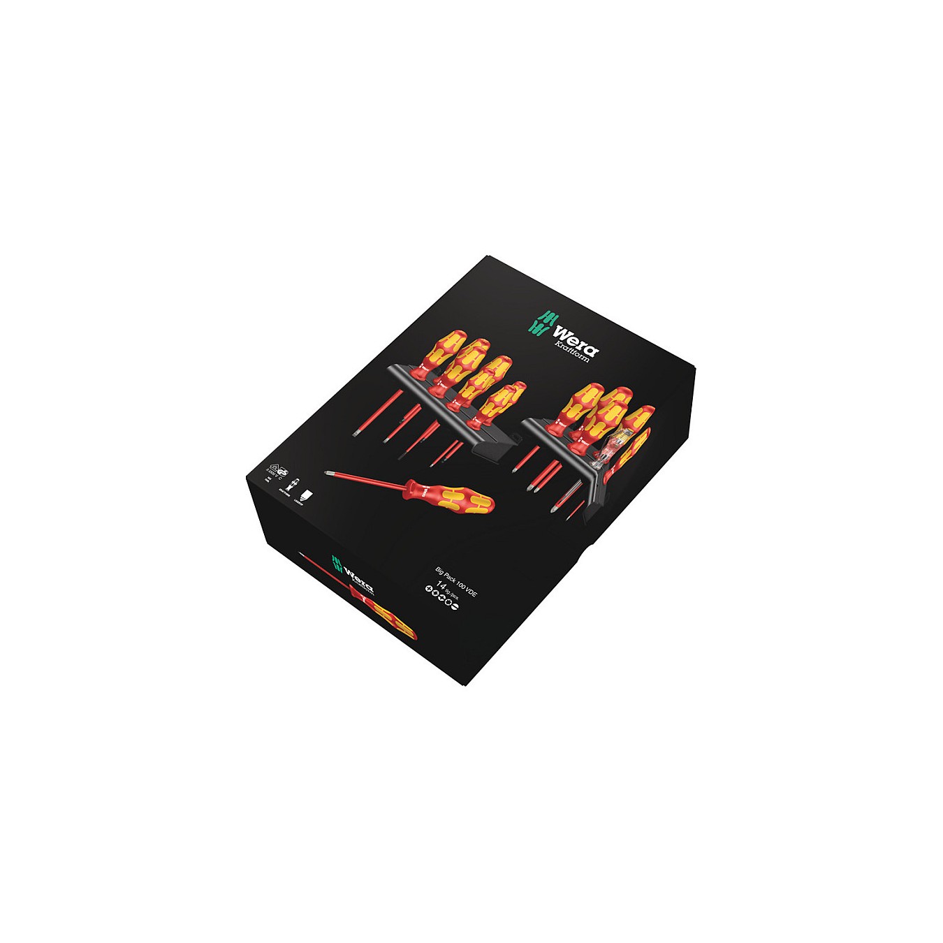 Buy Wera Kraftform Big Pack 100 VDE in Cyprus, Nicosia, Limassol, Larnaka, Pafos