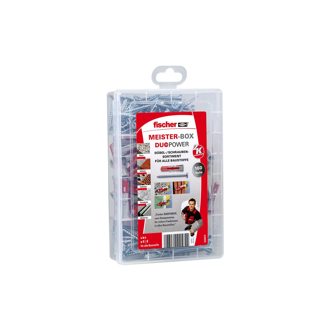 Buy Fischer MeisterBox DuoPower + Schrauben in Cyprus, Nicosia, Limassol, Larnaka, Pafos