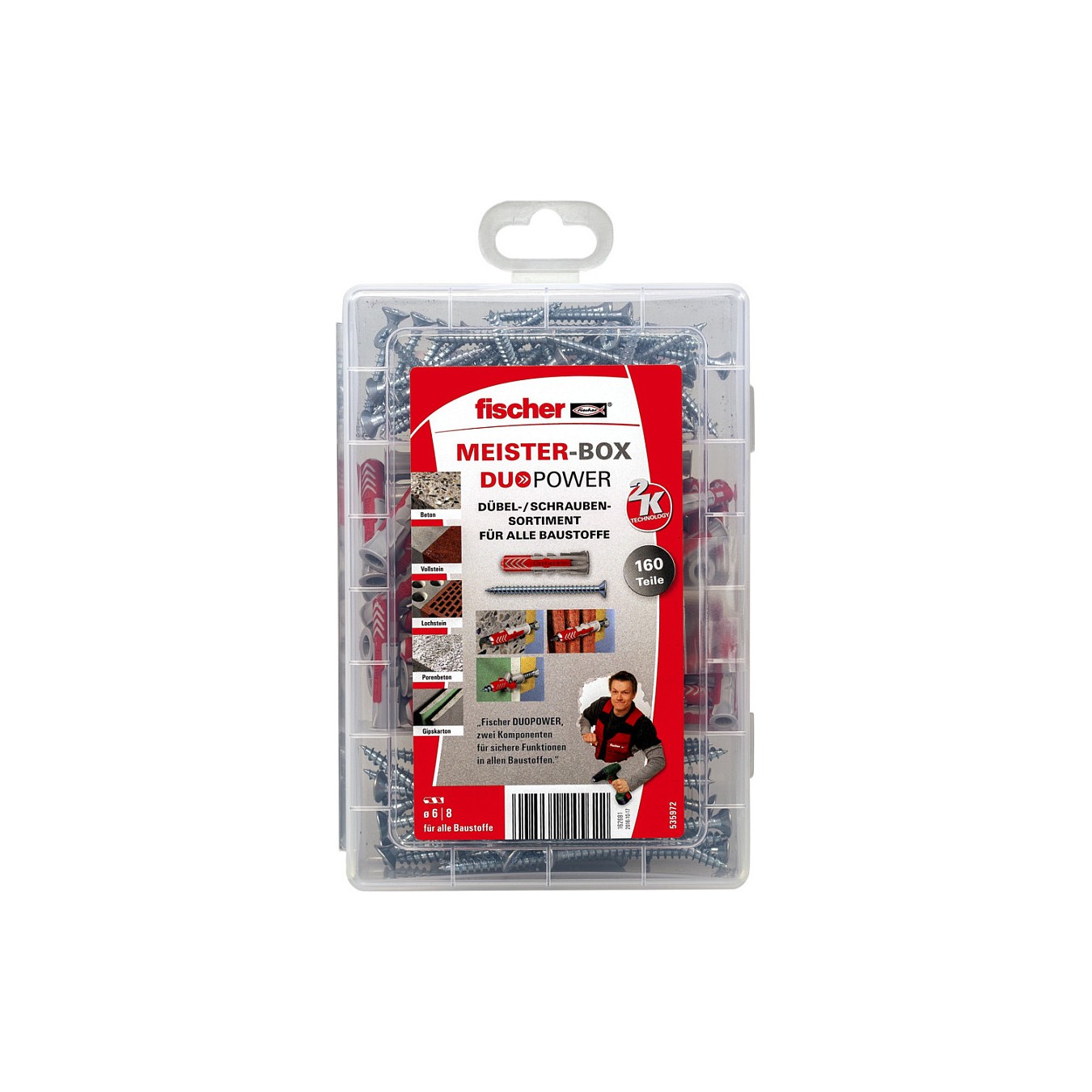 Buy Fischer MeisterBox DuoPower + Schrauben in Cyprus, Nicosia, Limassol, Larnaka, Pafos