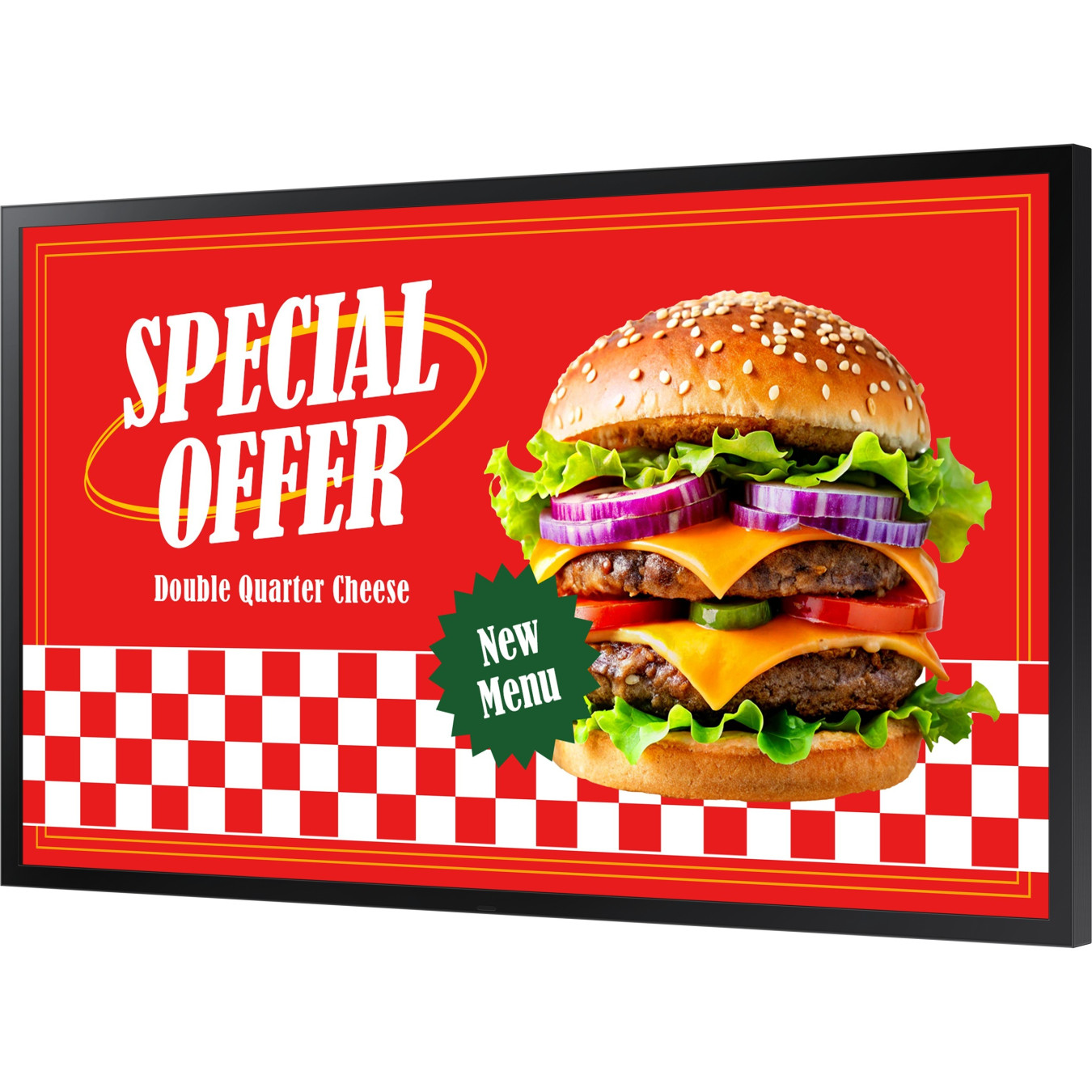 Samsung OH46DX - 46" Smart Signage Display - FHD 1920x1080, 3500 cd/m2, IP56 Outdoor, Tizen 8.0, Black