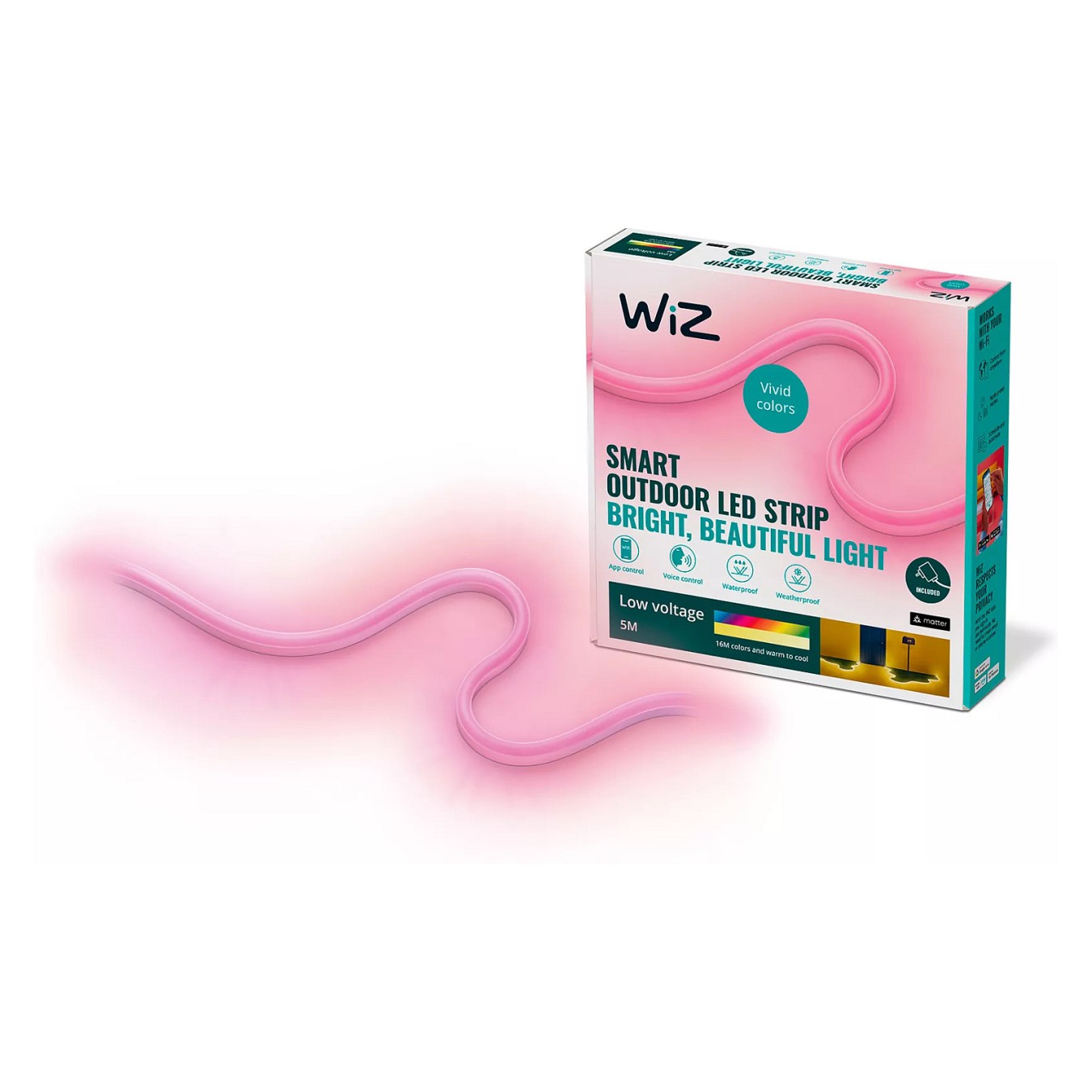 Buy WiZ White&Color OutdoorStrip Tunable 5m Einzelpack in Cyprus, Nicosia, Limassol, Larnaka, Pafos