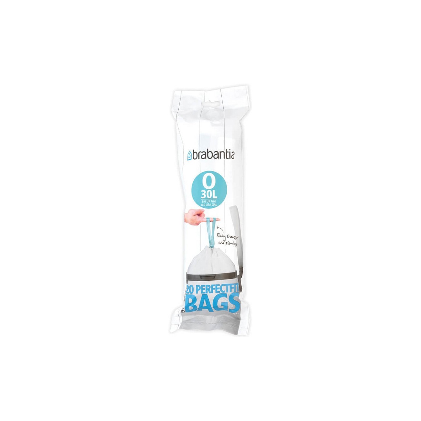 Buy Brabantia PerfectFit Müllbeutel Typ O. 30 L. 20 Stck in Cyprus, Nicosia, Limassol, Larnaka, Pafos