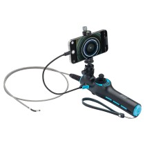 Buy Hazet HD Videoendoskop Satz mit 360 Schwenksonde 3,9mm, 4-teilig (schwarz blau, Foto- und Videoaufnahme via App) in Cyprus, 