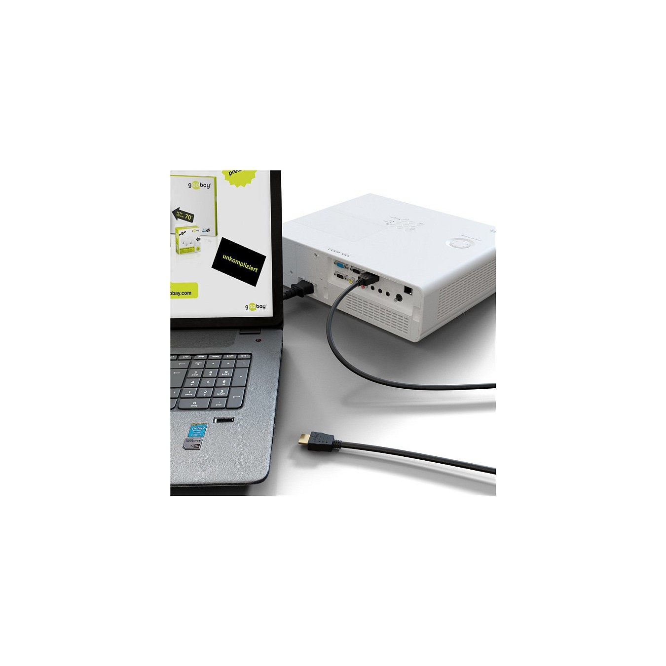 Buy Goobay 3m HDMI Kabel mit Ethernet, 4K (2160p), vergoldete Kontakte in Cyprus, Nicosia, Limassol, Larnaka, Pafos