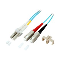 Buy EFB Duplex Patchkabel LC-SC 50 125 OM3 LSZH 2mm 2.0m aqua in Cyprus, Nicosia, Limassol, Larnaka, Pafos