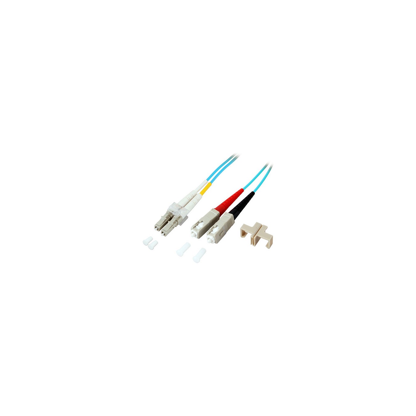 Buy EFB Duplex Patchkabel LC-SC 50 125 OM3 LSZH 2mm 2.0m aqua in Cyprus, Nicosia, Limassol, Larnaka, Pafos