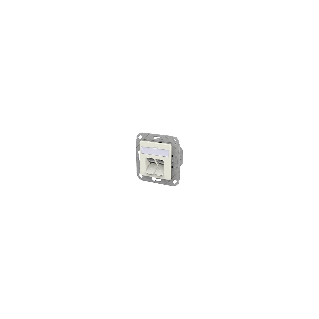 Buy METZ CONNECT Anschlussdose E-DAT C6A LSA++ 2 Port UPk reinwei in Cyprus, Nicosia, Limassol, Larnaka, Pafos