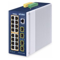 Buy PLANET Industrial 16-Port 10 100 1000T + 4 1G 2,5 SFP POE in Cyprus, Nicosia, Limassol, Larnaka, Pafos