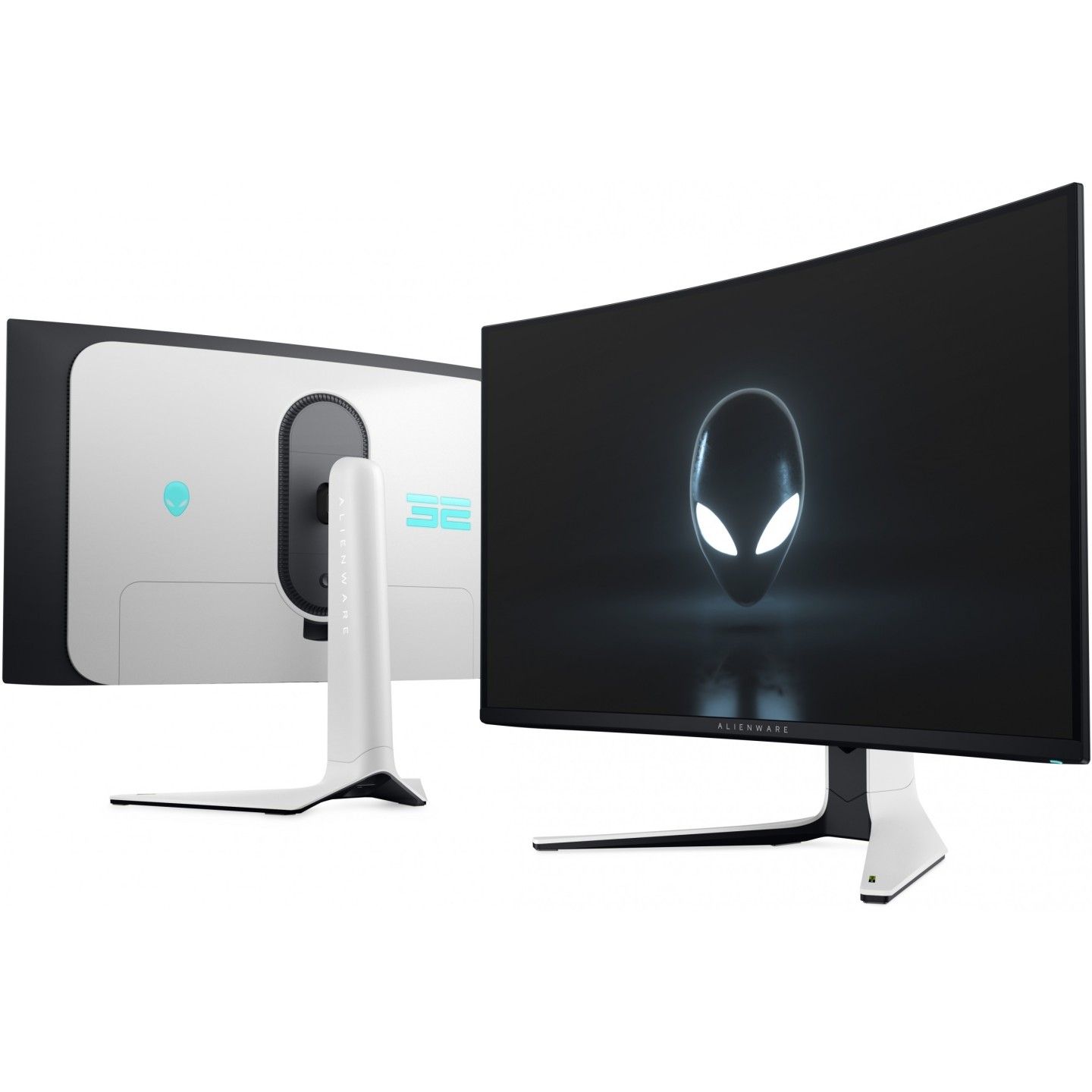 Alienware AW3225QF 32" 4K QD-OLED Curved Gaming Monitor 240Hz 0.03ms - (Boxed) — Buy in Cyprus with Fast Delivery