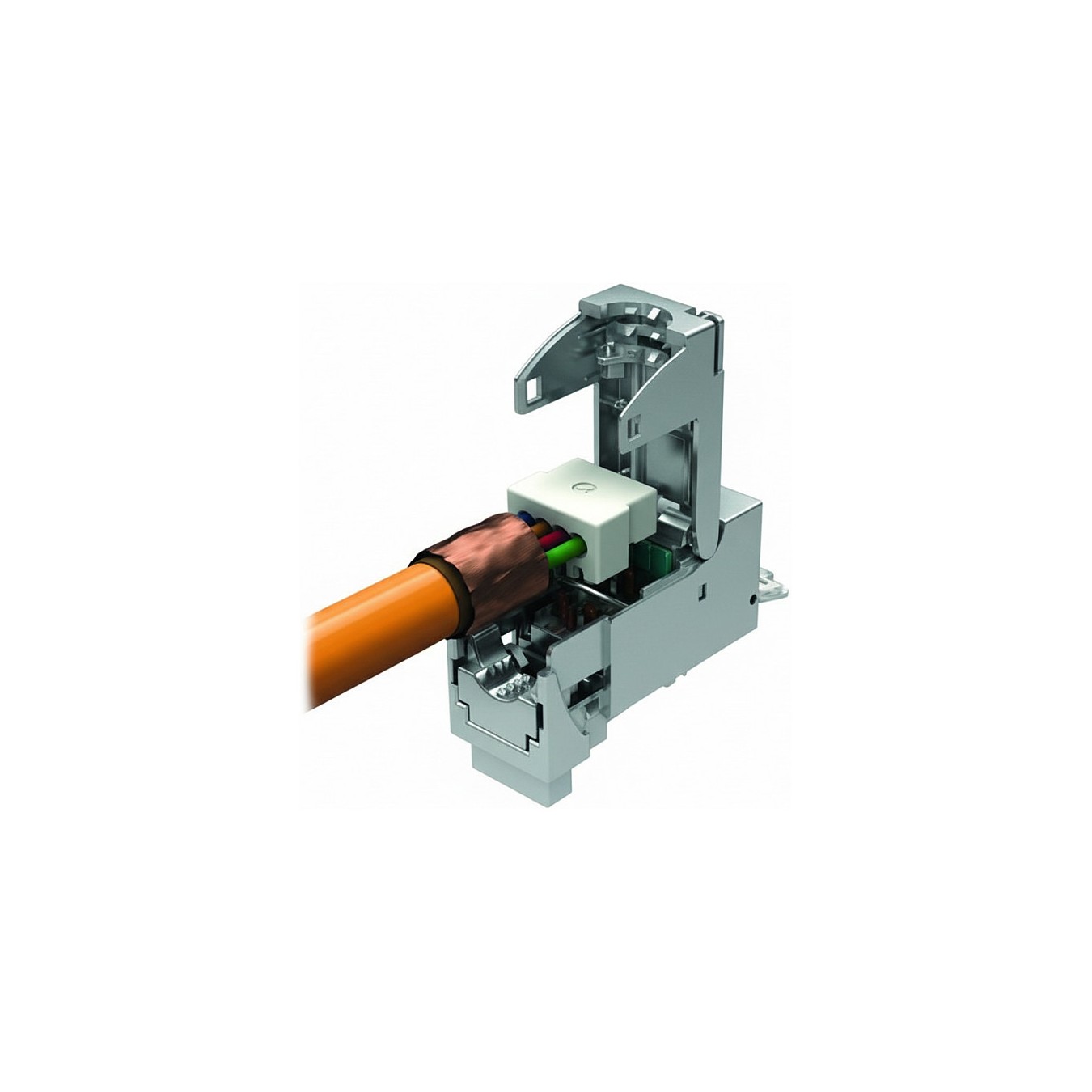 Buy fixLink SL RJ45 Keystone, Cat.6A (ISO IEC) AWG 24-22 in Cyprus, Nicosia, Limassol, Larnaka, Pafos