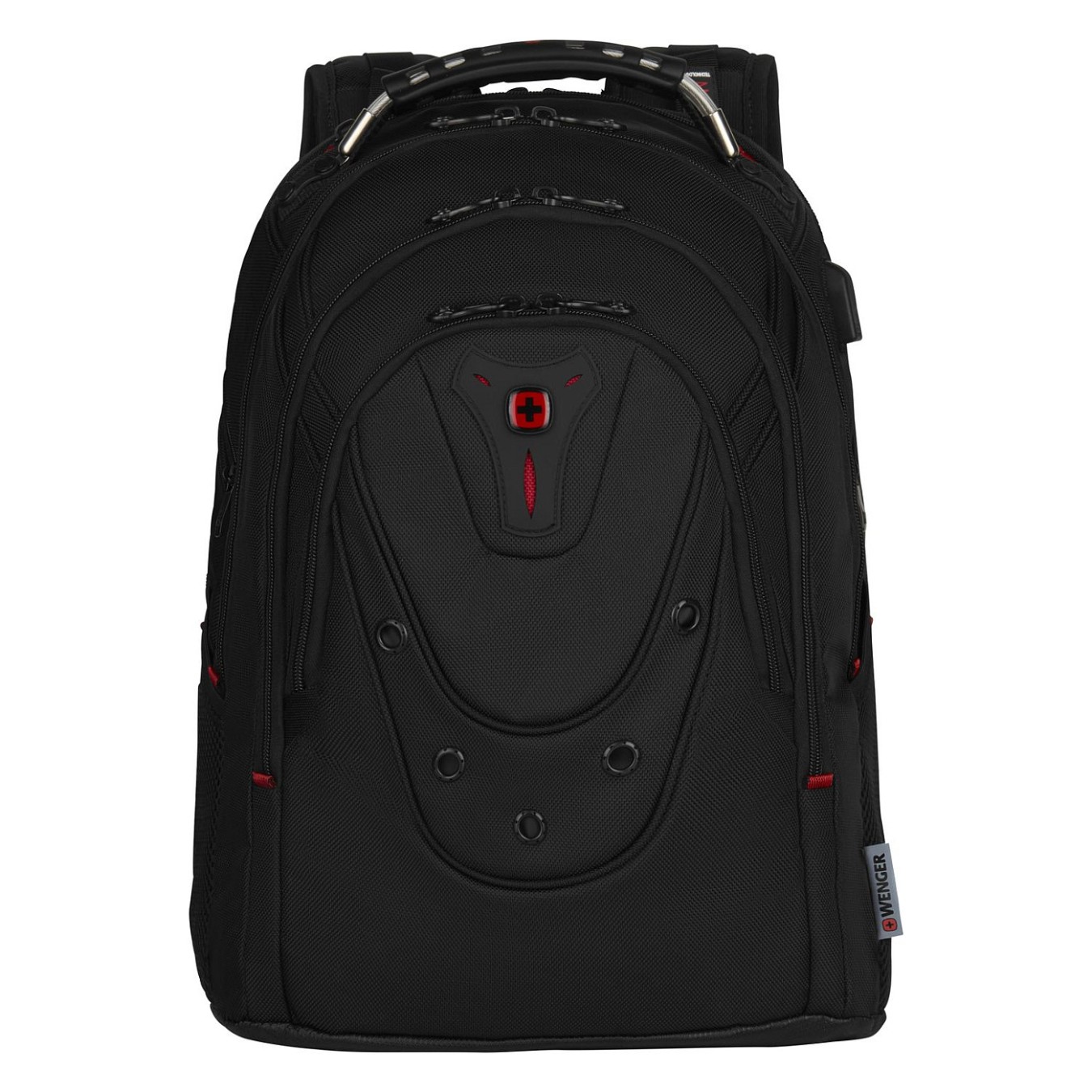 Buy WENGER Ibex Ballistic Deluxe 35.56cm 14Zoll-40.64cm 16Zoll Laptop Backpack Black in Cyprus, Nicosia, Limassol, Larnaka, Pafo