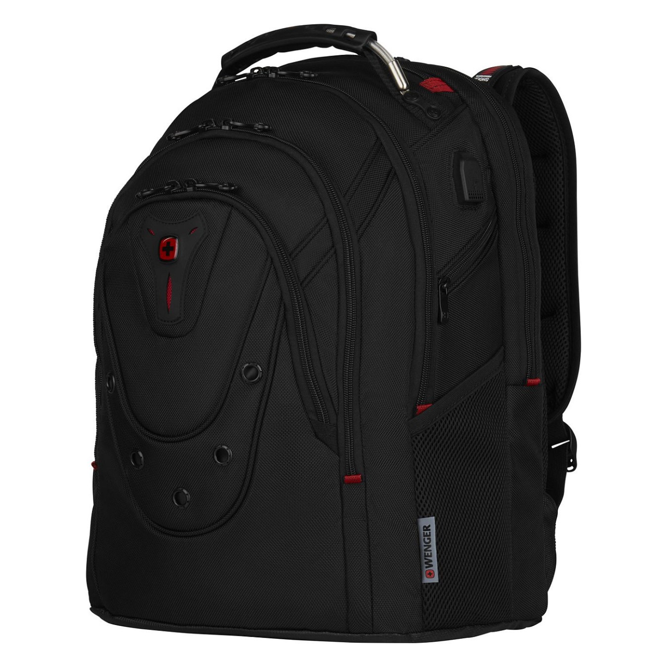 Buy WENGER Ibex Ballistic Deluxe 35.56cm 14Zoll-40.64cm 16Zoll Laptop Backpack Black in Cyprus, Nicosia, Limassol, Larnaka, Pafo