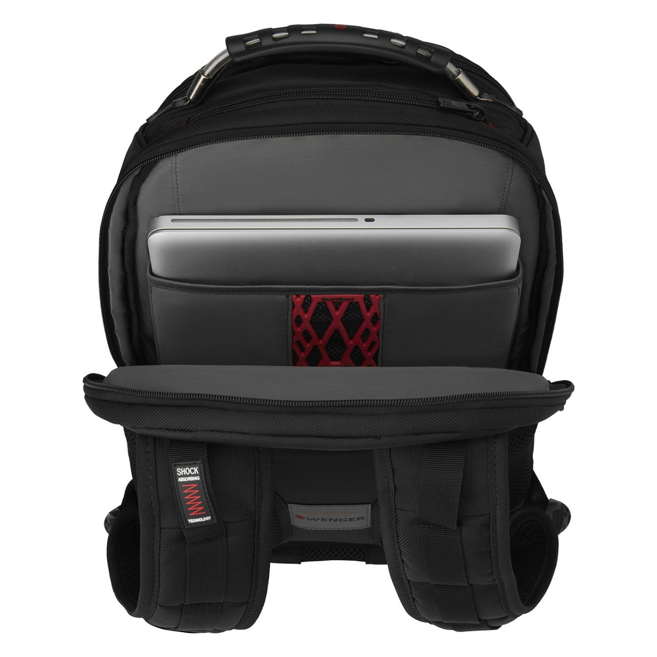Buy WENGER Ibex Ballistic Deluxe 35.56cm 14Zoll-40.64cm 16Zoll Laptop Backpack Black in Cyprus, Nicosia, Limassol, Larnaka, Pafo