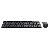 Buy Trust TKM-360 - Tastatur-und-Maus-Set - DE schwarz (“b2b brown box') in Cyprus, Nicosia, Limassol, Larnaka, Pafos
