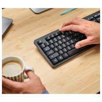 Buy Trust TKM-360 - Tastatur-und-Maus-Set - DE schwarz (“b2b brown box') in Cyprus, Nicosia, Limassol, Larnaka, Pafos
