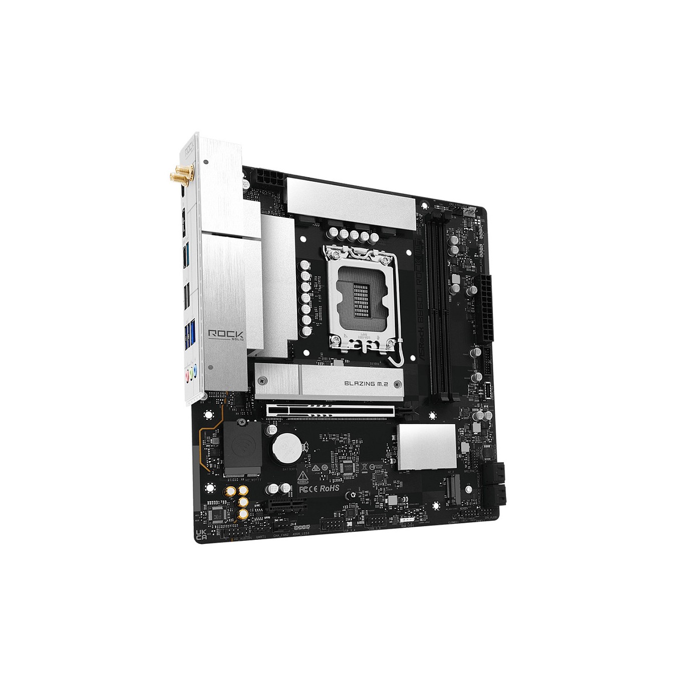 Buy ASRock B860M Rock Wifi 1851 mATX HDMI DP DDR5 in Cyprus, Nicosia, Limassol, Larnaka, Pafos