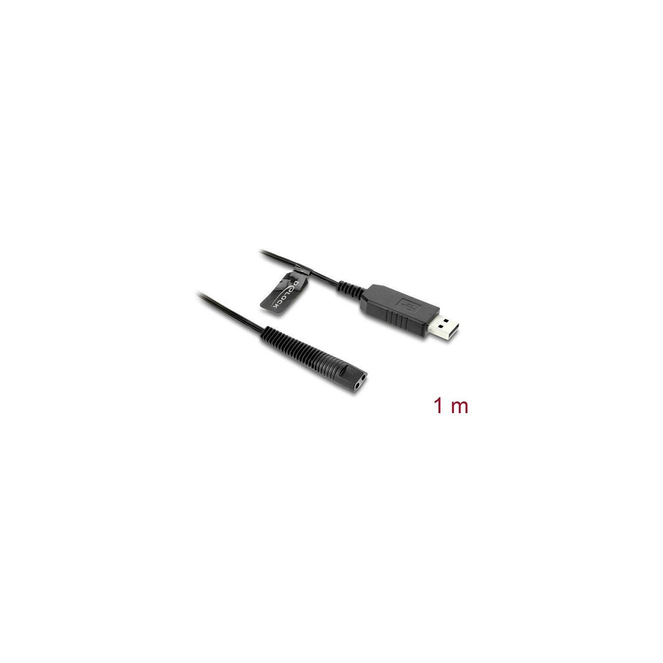 Buy Delock USB Ladekabel 12 V für Elektrorasierer kompatibel mit Braun Series 1, 3, 5, 7, 9 - Rasierer Ladegerät Ersatzka... in 