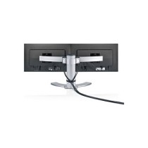 Buy Fujitsu Dual Monitor Stand Höhenverstellung - VESA 100- Silber in Cyprus, Nicosia, Limassol, Larnaka, Pafos