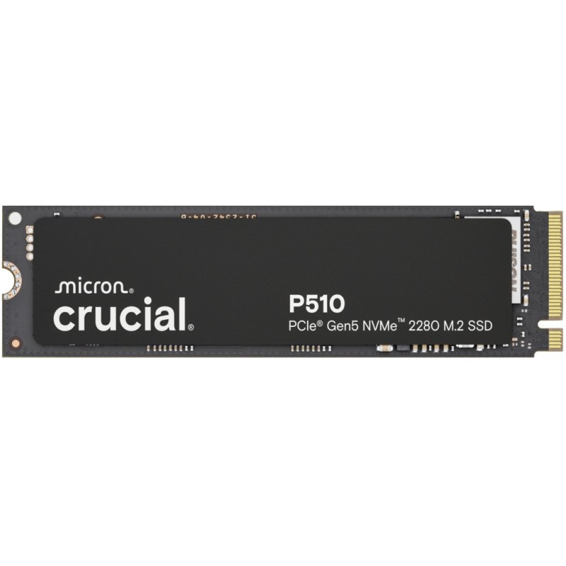 Buy Crucial P510 Gen5 - 1TB M.2 2280 NVMe PCIe Gen5 x4 SSD - Black, TLC, up to 1... in Cyprus, Nicosia, Limassol, Larnaka, Pafos