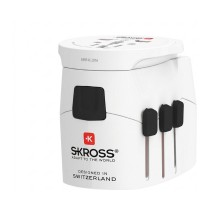 Buy Skross PRO Pro Light White Retail Reiseadapter, Weltweit in Cyprus, Nicosia, Limassol, Larnaka, Pafos