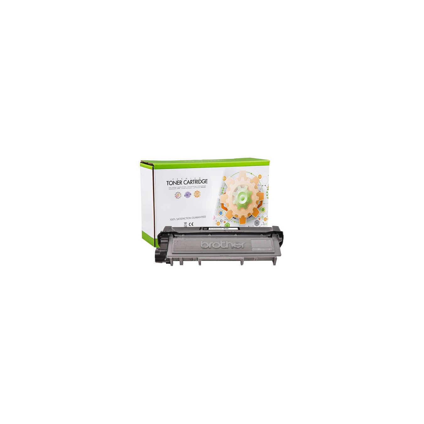 Buy STATIC Toner cartridge compatible with Brother TN-2310BK black remanufactured 1.200 pages in Cyprus, Nicosia, Limassol, Larn