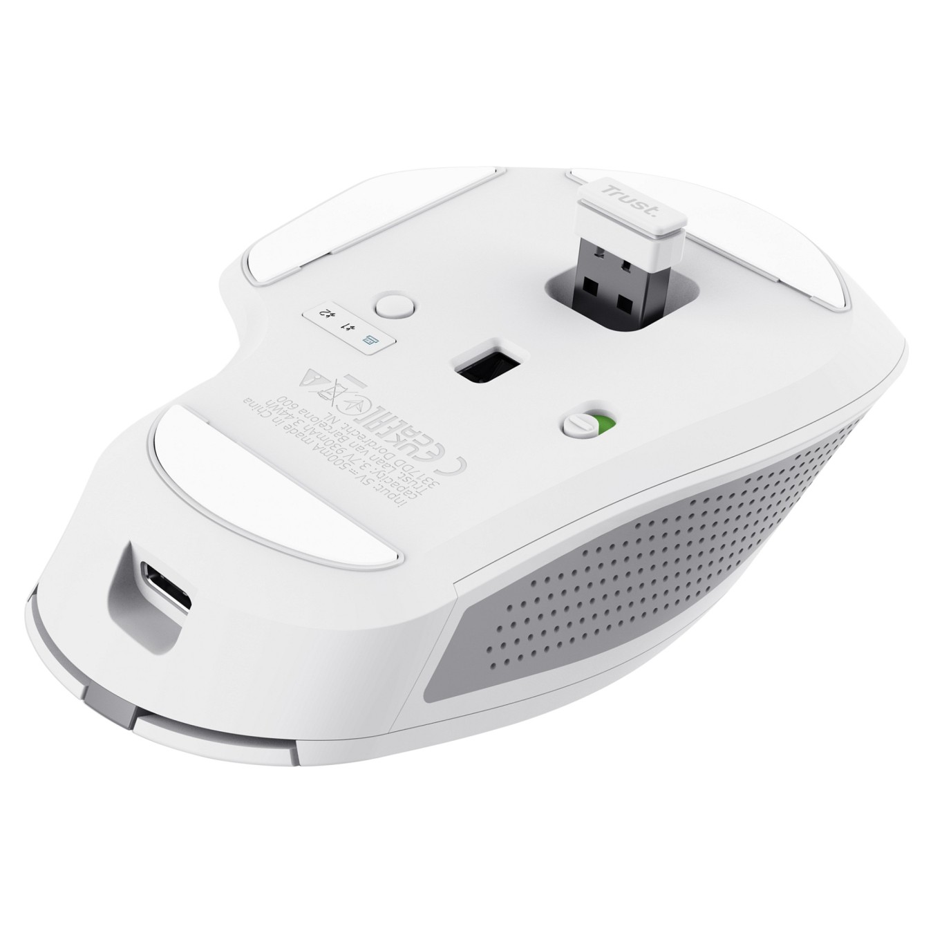 Buy Trust Ozaa+ Multi-Connect Wireless Mouse White in Cyprus, Nicosia, Limassol, Larnaka, Pafos