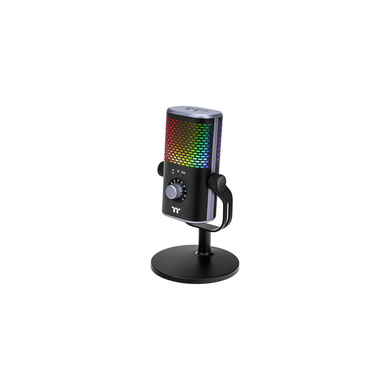 Thermaltake GS50 RGB USB Microphone - GS50 - RGB, USB, Black, 24-bit/96kHz, Desktop Stand — Buy in Cyprus with Fast Delivery