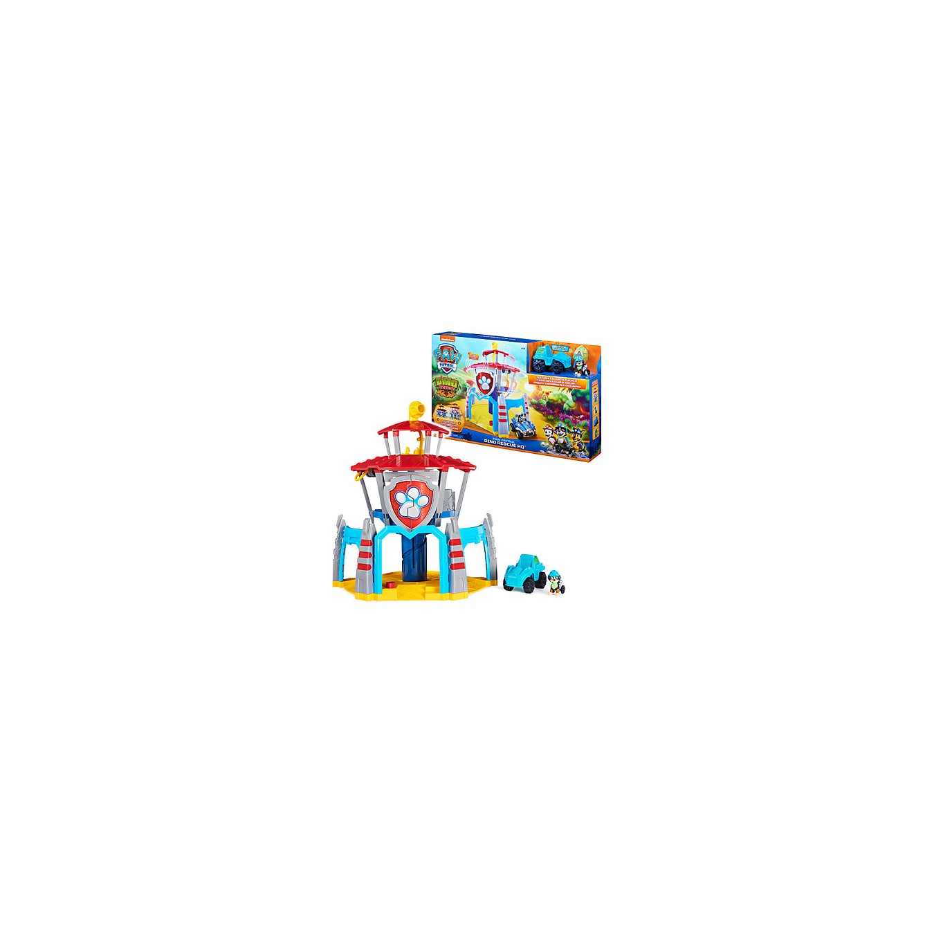 Buy Spinmaster Paw Patrol - Dino Hauptquartier (Inkl. Basis Fahrzeug. Rex Welpen-Figur) in Cyprus, Nicosia, Limassol, Larnaka, P