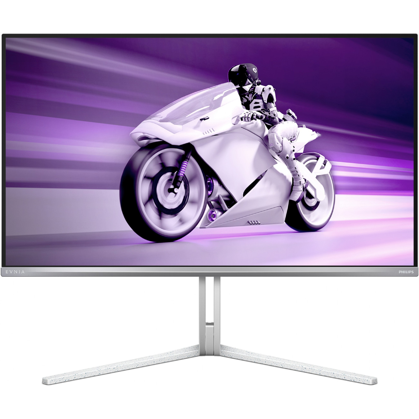 Philips Evnia 32M2N8900 - 31.5in QD-OLED 4K 240Hz Gaming Monitor, White, 2xHDMI 2.1, DP 1.4, USB-C 65W