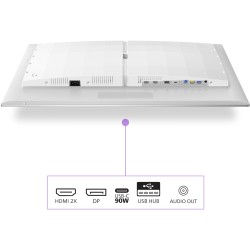 Buy Philips Evnia 32M2N8900 - 31.5in QD-OLED 4K 240Hz Gaming Monitor, White, 2xH... in Cyprus, Nicosia, Limassol, Larnaka, Pafos