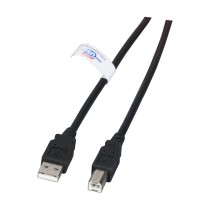 Buy EFB USB2.0 Anschlusskabel A-B, St.-St., 0.5m, schwarz, LSZH in Cyprus, Nicosia, Limassol, Larnaka, Pafos