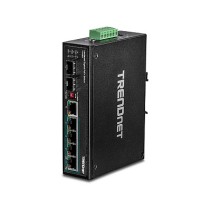 Buy TRENDnet TI-PG62 6-Port Gigabit Switch PoE+ DIN-Rail Industrial in Cyprus, Nicosia, Limassol, Larnaka, Pafos