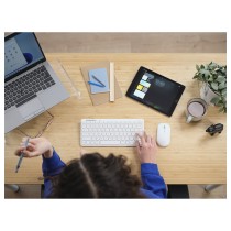 Buy Trust Lyra Wireless Keyboard & Mouse White DE in Cyprus, Nicosia, Limassol, Larnaka, Pafos