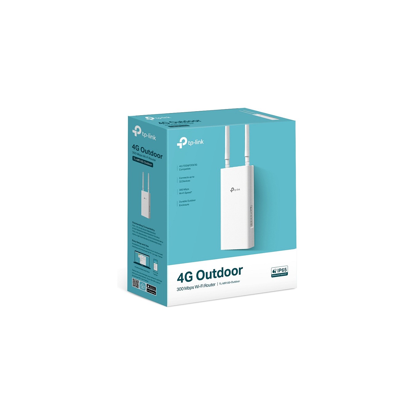 Buy TP-Link TL-MR100-Outdoor 4G 300 Mbps Wi-Fi Outdoor Router in Cyprus, Nicosia, Limassol, Larnaka, Pafos