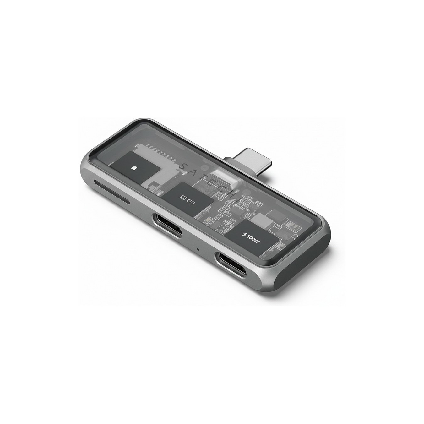 Buy Satechi USB-C PD Mobile XR Hub & MicroSD Card Reader space grey in Cyprus, Nicosia, Limassol, Larnaka, Pafos