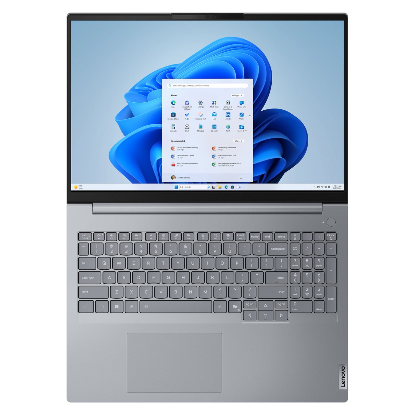 Buy Lenovo ThinkBook16 G8 CU5 135H 16GB 512SSD W11 Pro Arctic Grey TopSeller in Cyprus, Nicosia, Limassol, Larnaka, Pafos
