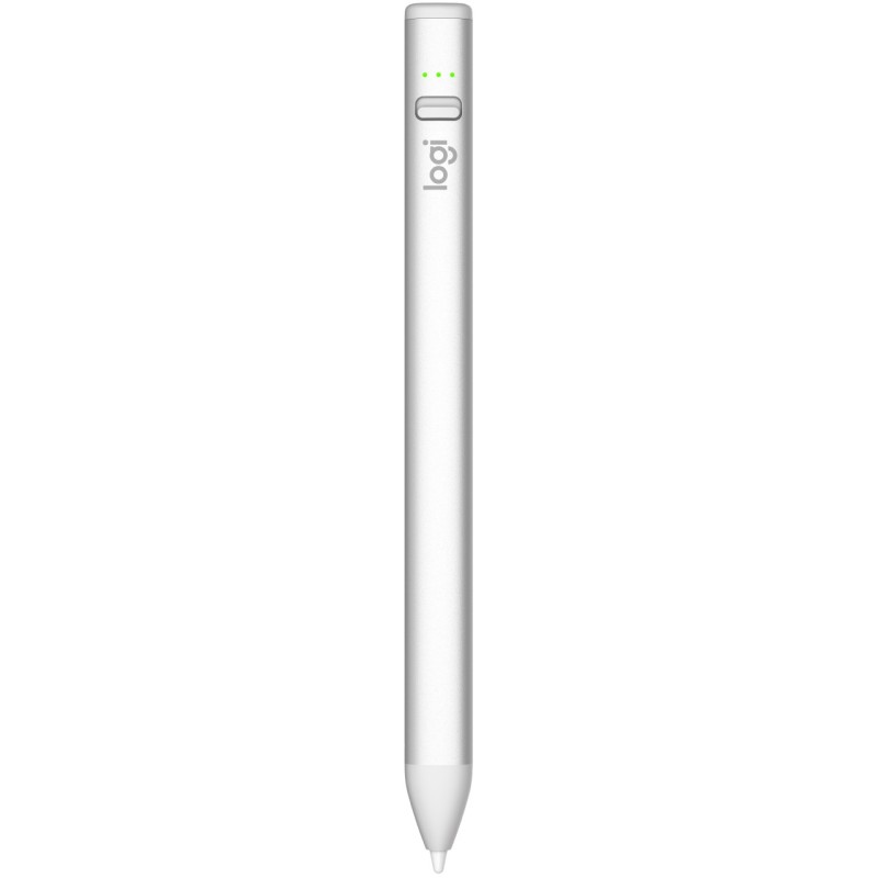 Buy Logitech Crayon - Digital Pencil for iPad - Silver with White Tip, Built-in ... in Cyprus, Nicosia, Limassol, Larnaka, Pafos