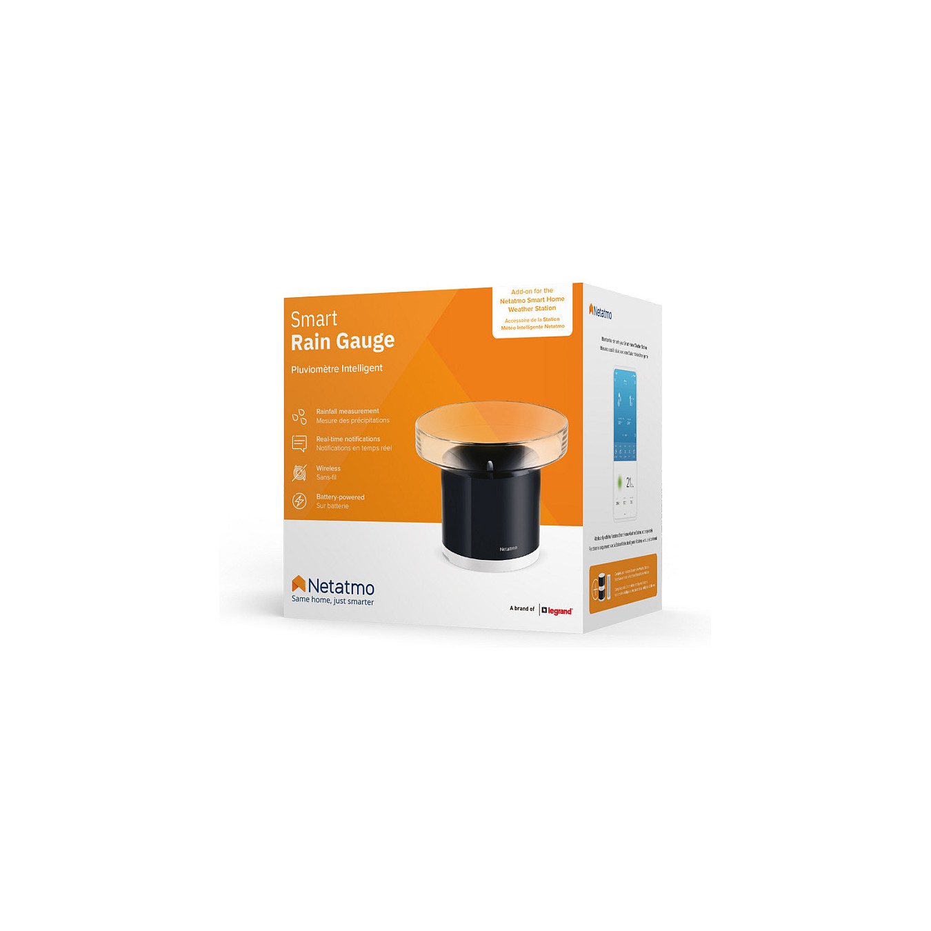 Buy Netatmo Smarter Regenmesser für Wetterstation in Cyprus, Nicosia, Limassol, Larnaka, Pafos