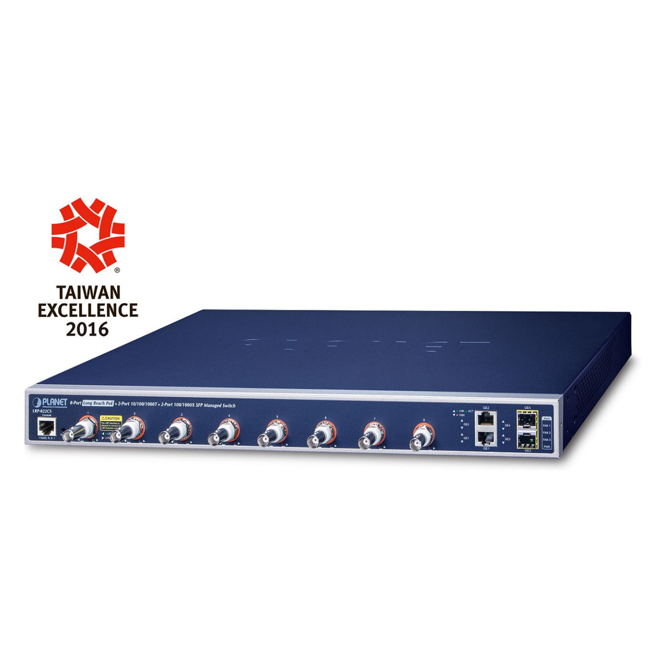 Buy Planet LRP-822CS 8-port Long Reach PoE + 2-port 10 100 1000T in Cyprus, Nicosia, Limassol, Larnaka, Pafos