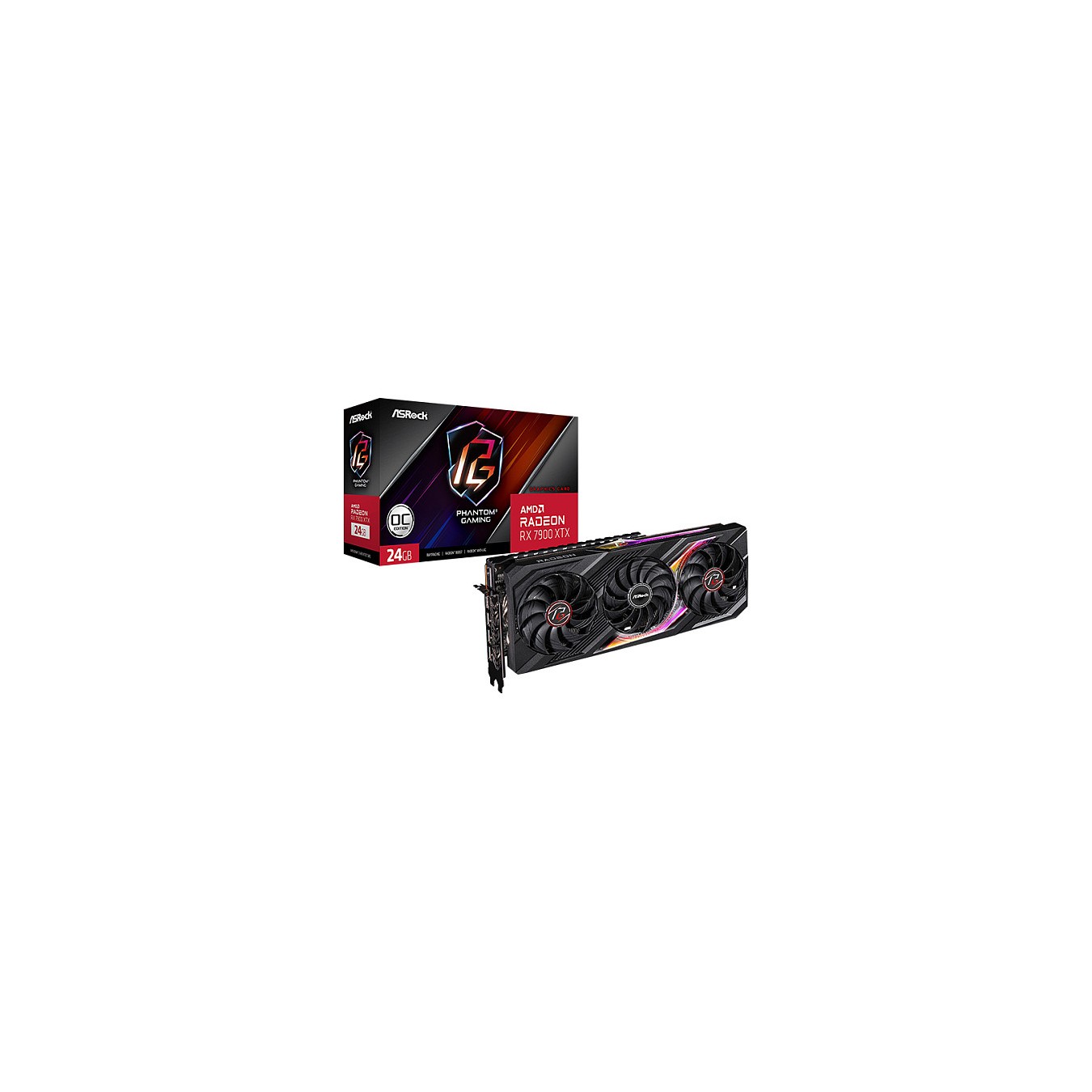 Buy RX 7900XTX 24GB ASRock Radeon Phantom Gaming OC GDDR6 3Fan in Cyprus, Nicosia, Limassol, Larnaka, Pafos