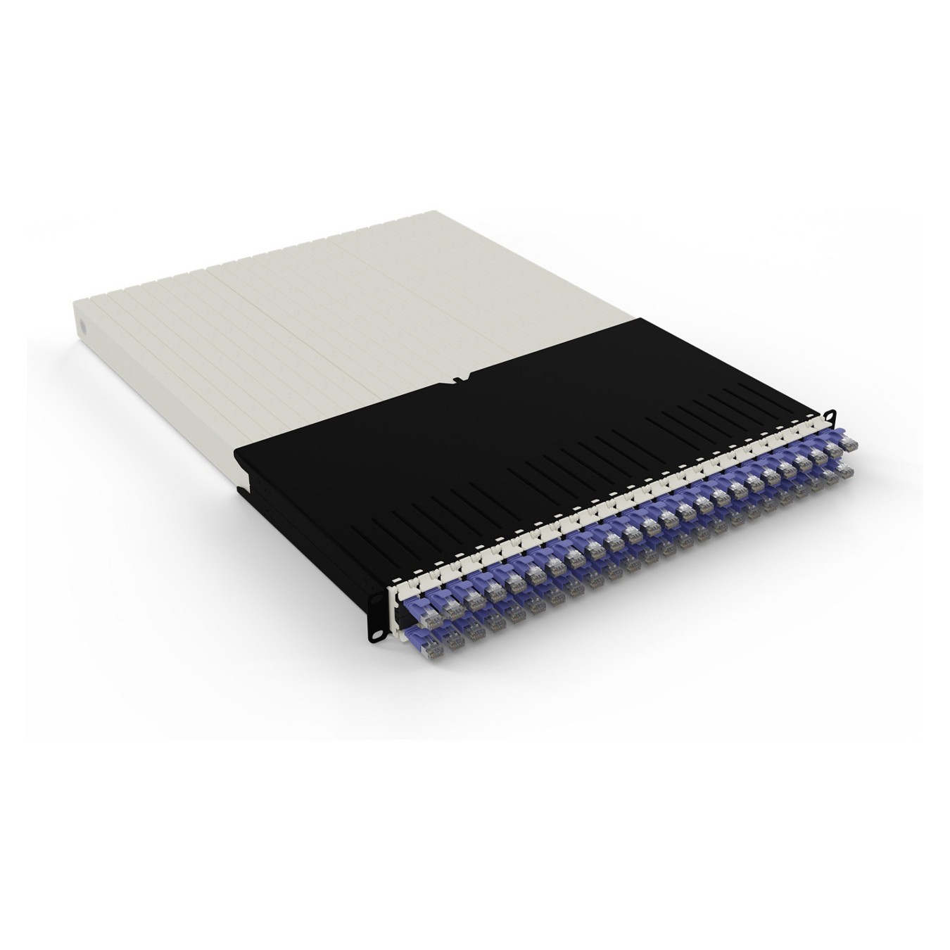 Buy Patchbox patchbox.one Kabeleinzugssystem 30RU STP (1.8 m) mit 24 Kassetten. Patchkabel Cat. 6a. U FTP. PoE. Kabel vio... in 
