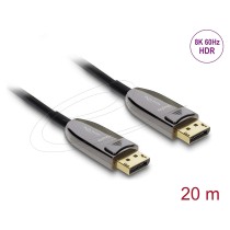 Buy Delock Aktives Optisches Kabel DisplayPort 2.1 8K 60 Hz 40 Gbps 20 m in Cyprus, Nicosia, Limassol, Larnaka, Pafos