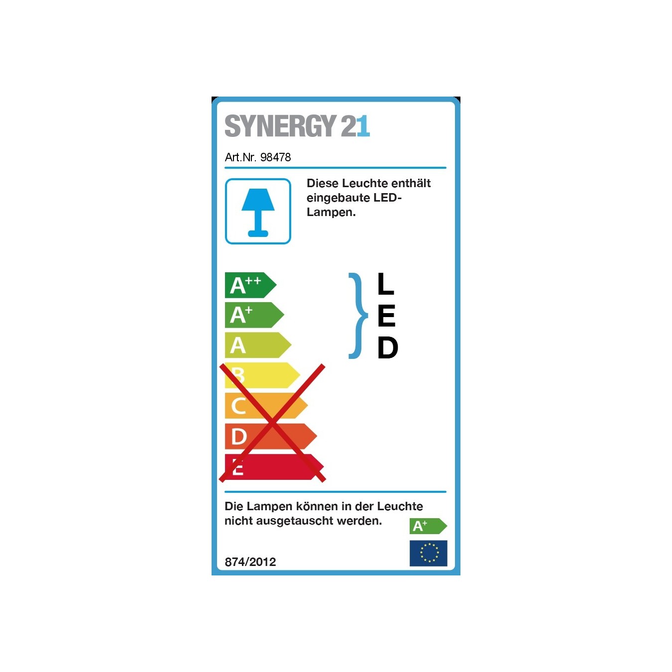 Buy Synergy 21 LED Spot Outdoor Baustrahler 50W graues Gehäuse - kaltweiß V2 in Cyprus, Nicosia, Limassol, Larnaka, Pafos