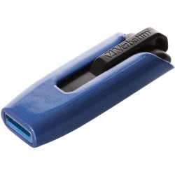 Buy Verbatim V3 MAX - 32GB - USB 3.2 Gen1 (USB 3.0) - Blue Slide USB-A Flash Drive in Cyprus, Nicosia, Limassol, Larnaka, Pafos