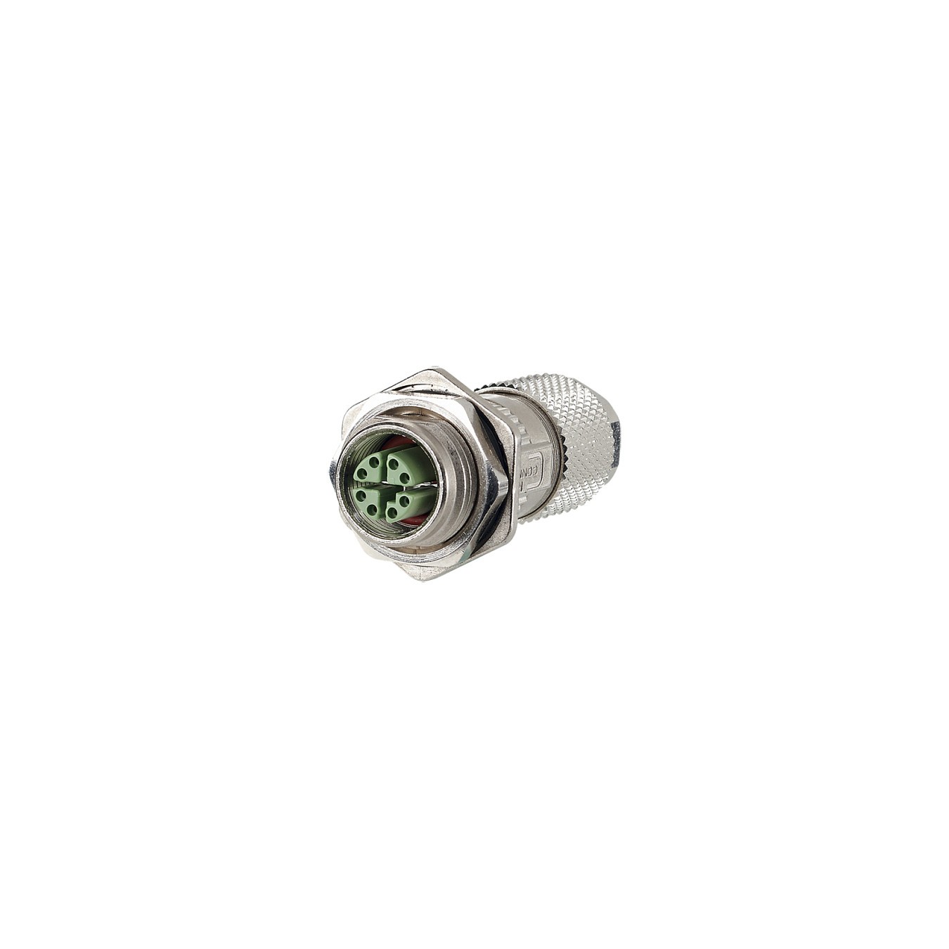 Buy METZ CONNECT M12 Buchse IP67 gerade Flanschgeschirmt X-kodiert Cat. 6A in Cyprus, Nicosia, Limassol, Larnaka, Pafos
